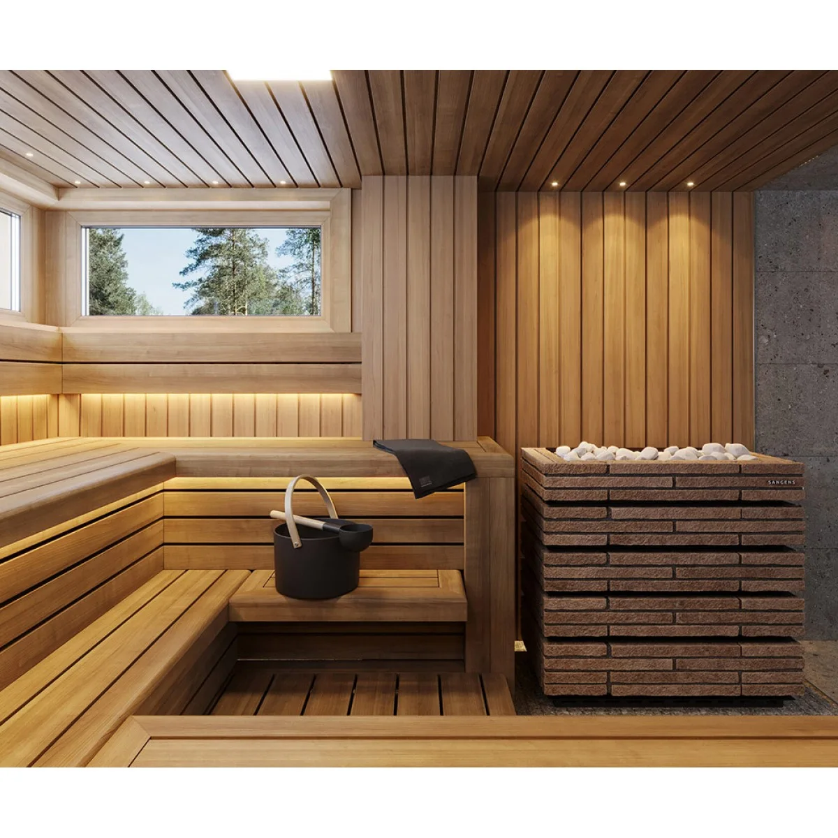 Электрическая печь Sangens W12B Series W Brick